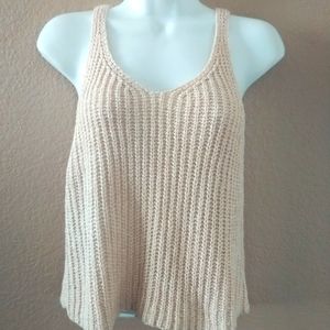 Moon & Madison Sweater Tank Top L